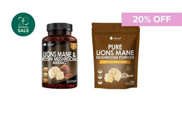 20% Off Select New Leaf Lions Mane Cover Image